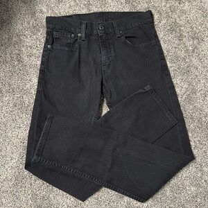 Black Levi’s 511 Vintage Skinny Jeans, 30/32.5”